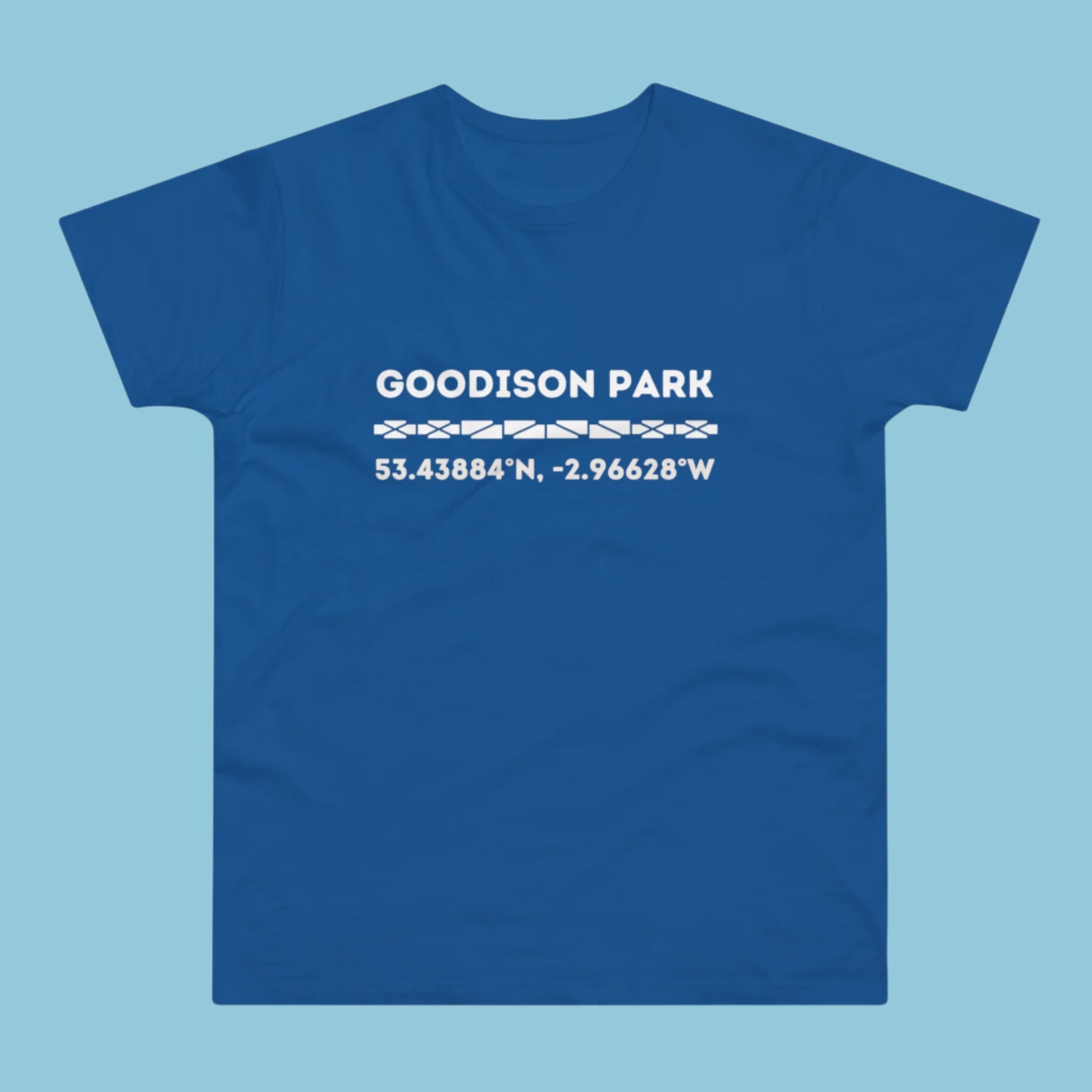 Goodison Park Coordinates T-Shirt