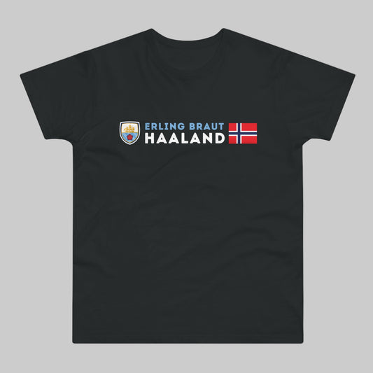 Man City - Erling Braut Haaland 9- Mens T-Shirt
