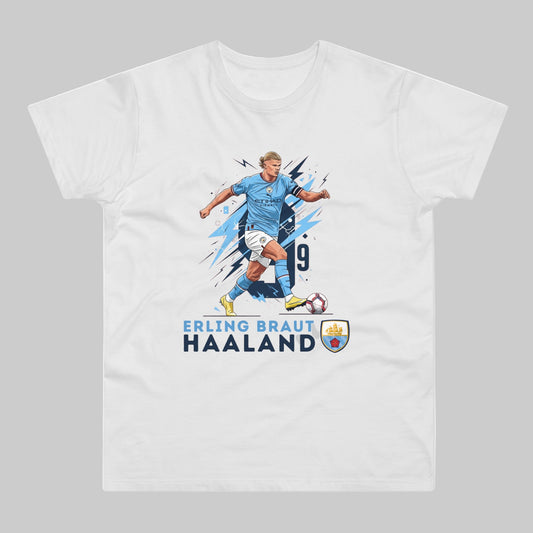 Man City - Erling Braut Haaland 9- Mens T-Shirt