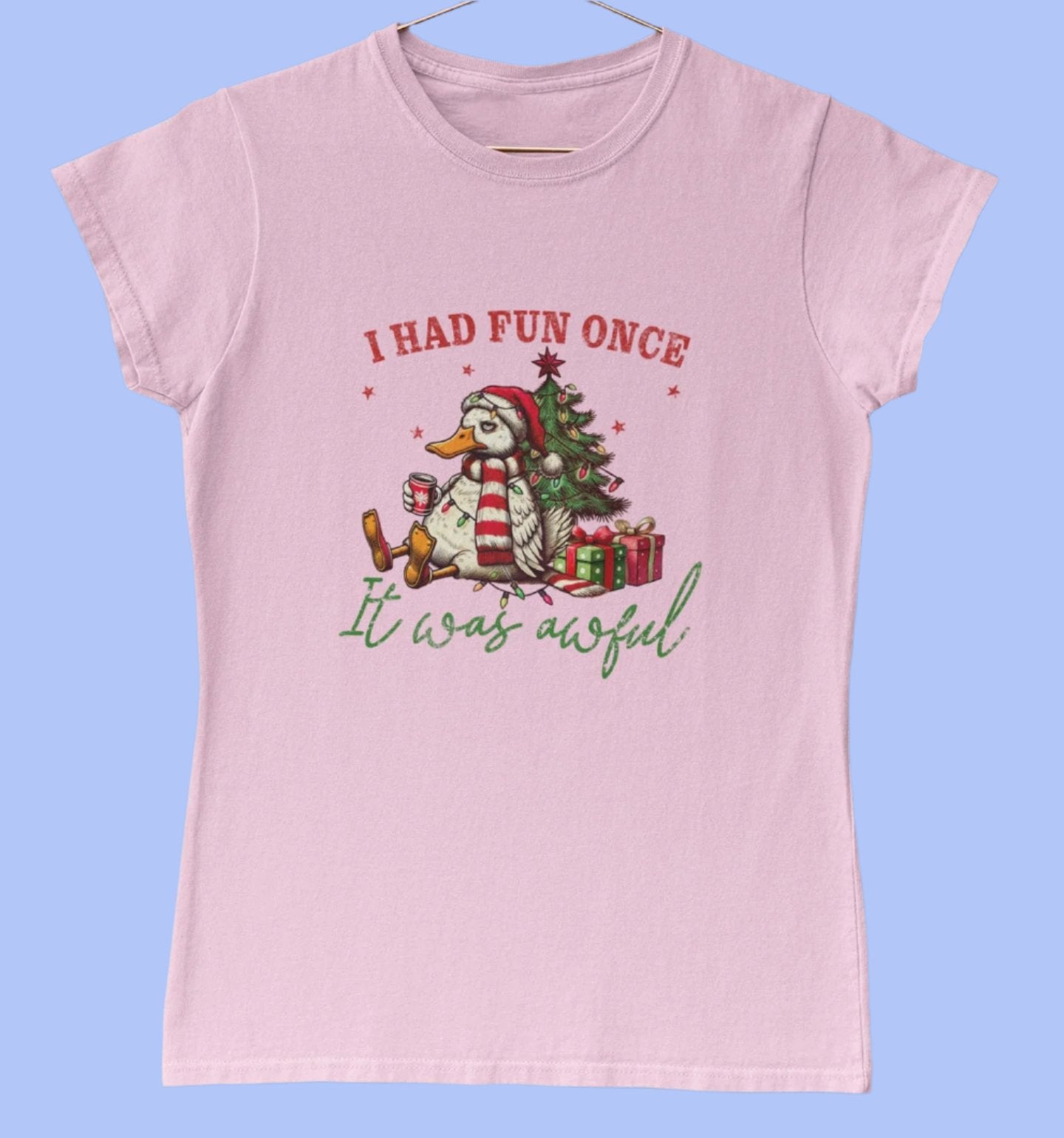 I Had Fun Once Funny Christmas T-Shirt
