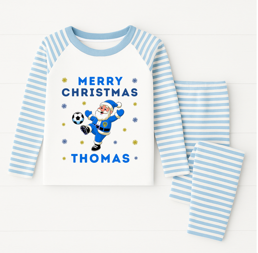 Kids Personalised Leeds Pyjamas