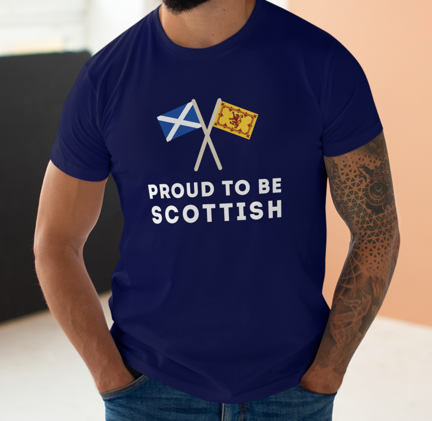 Scotland Scottish Flags Proud To Be Scottish T-Shirt