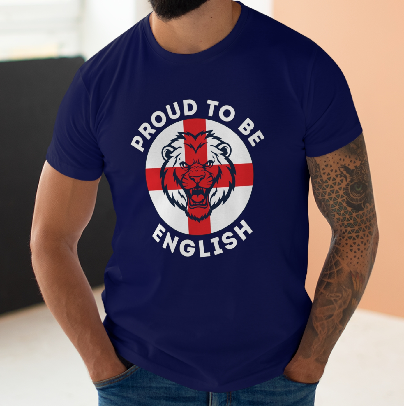 England Lion Proud To Be English T-Shirt