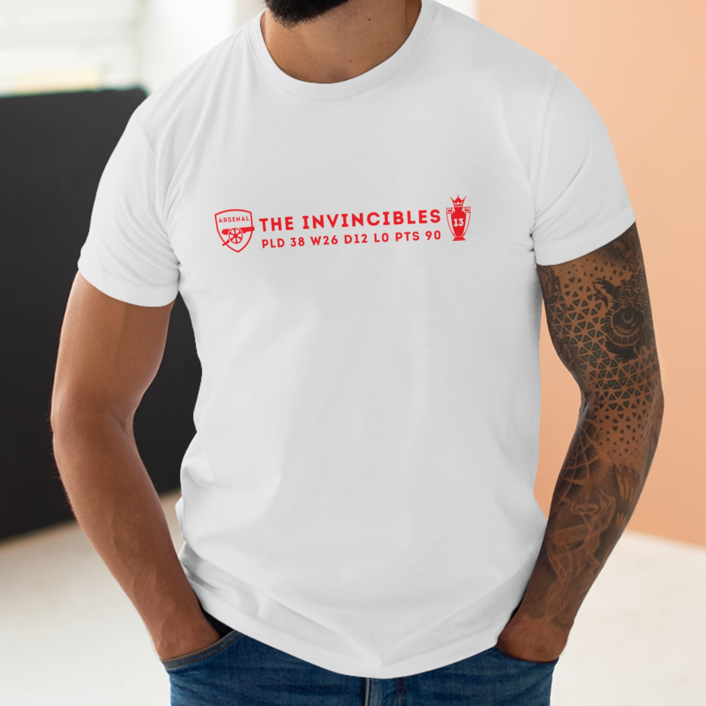 Arsenal - The Invincibles - Mens T-Shirt