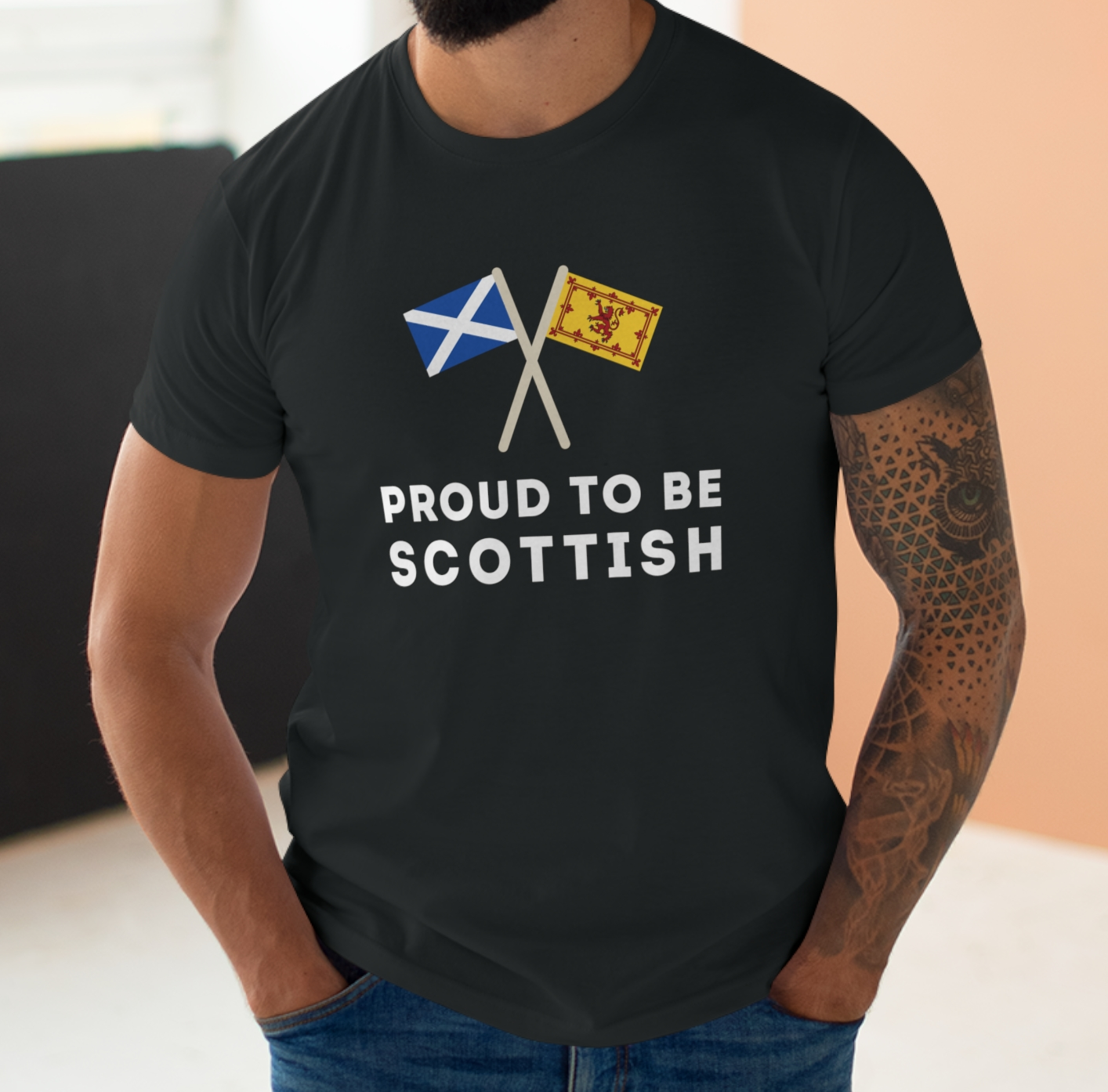 Scotland Scottish Flags Proud To Be Scottish T-Shirt
