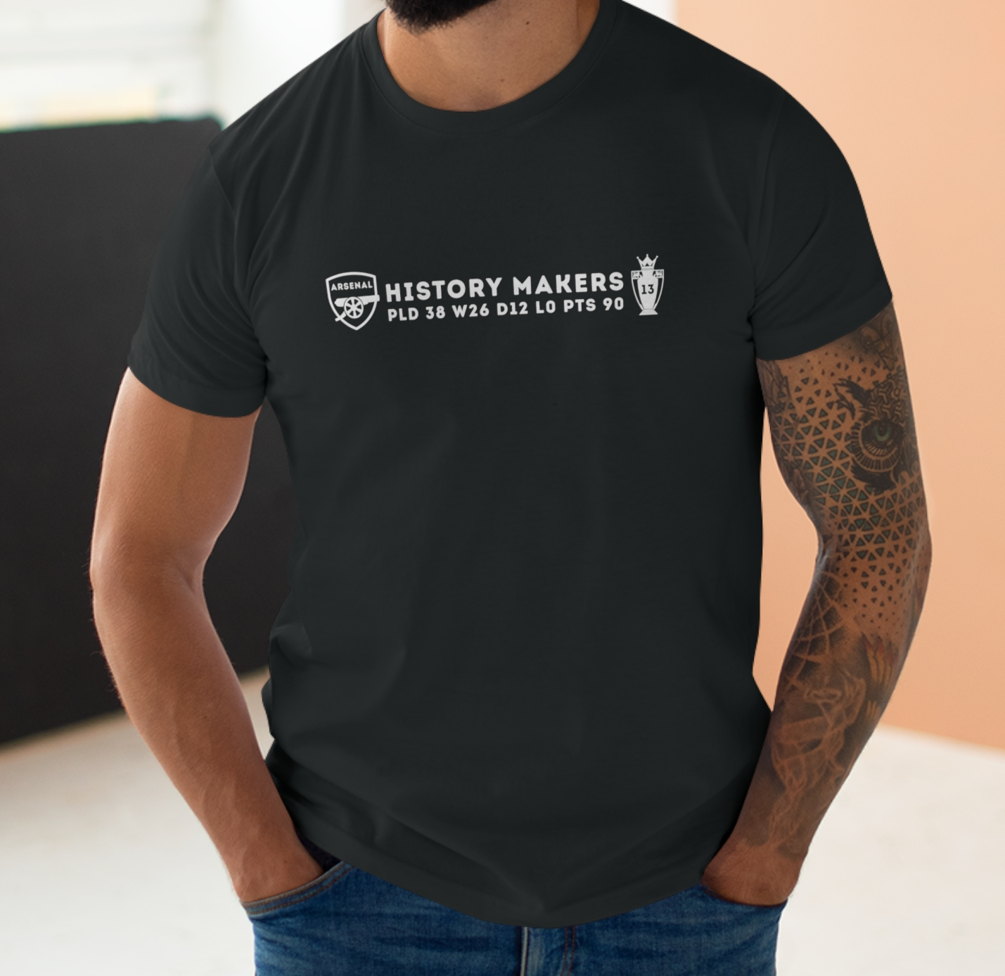 Arsenal - History Makers - Mens T-Shirt
