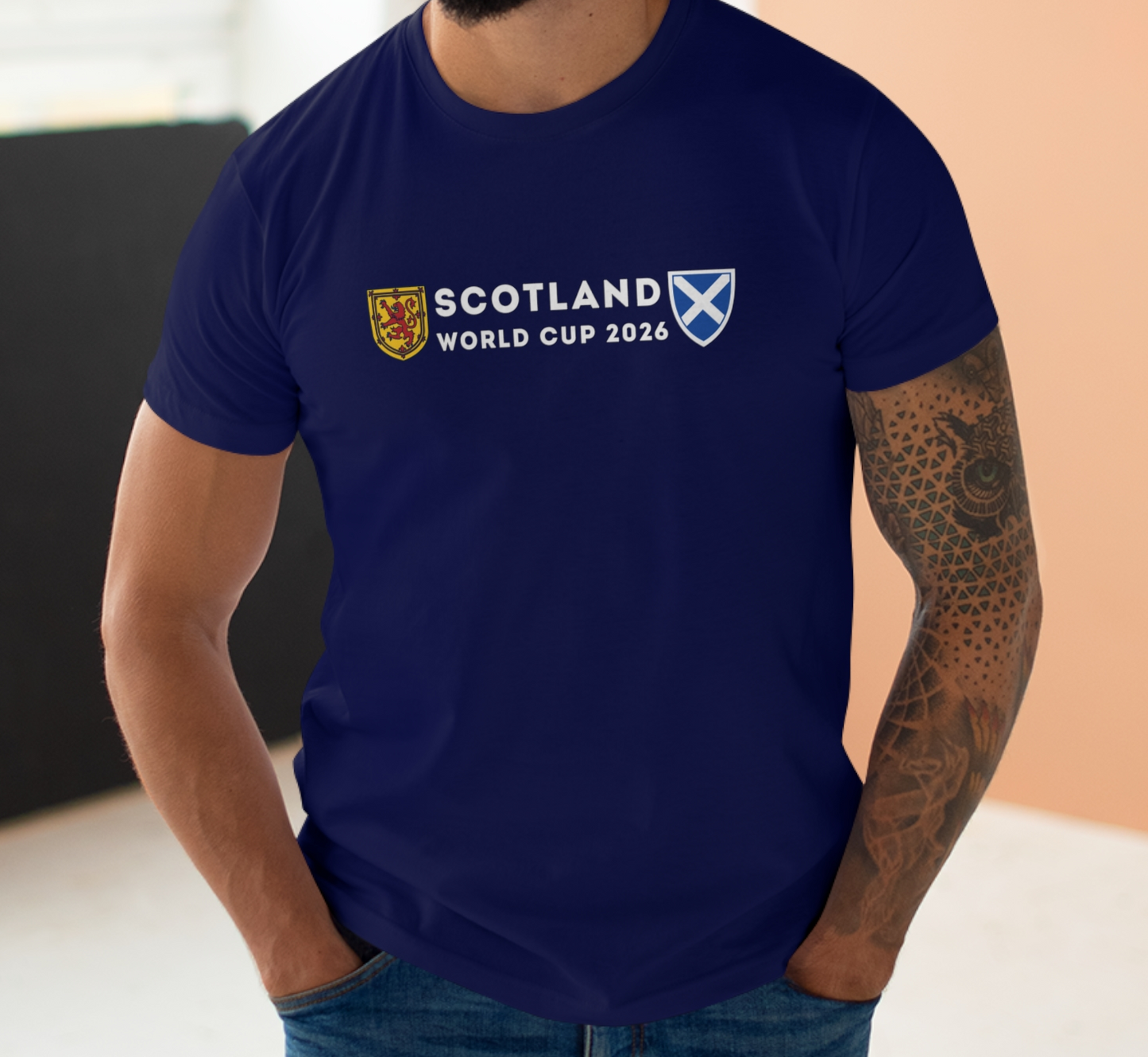 Scotland - World Cup 2026 - Mens Crew Neck T-Shirt