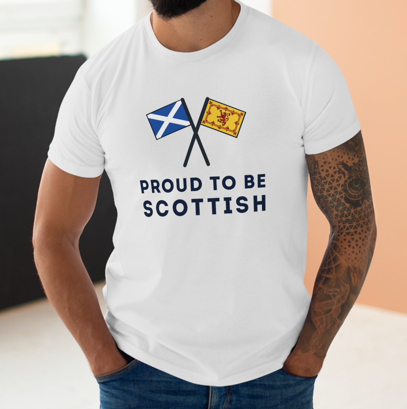 Scotland Scottish Flags Proud To Be Scottish T-Shirt
