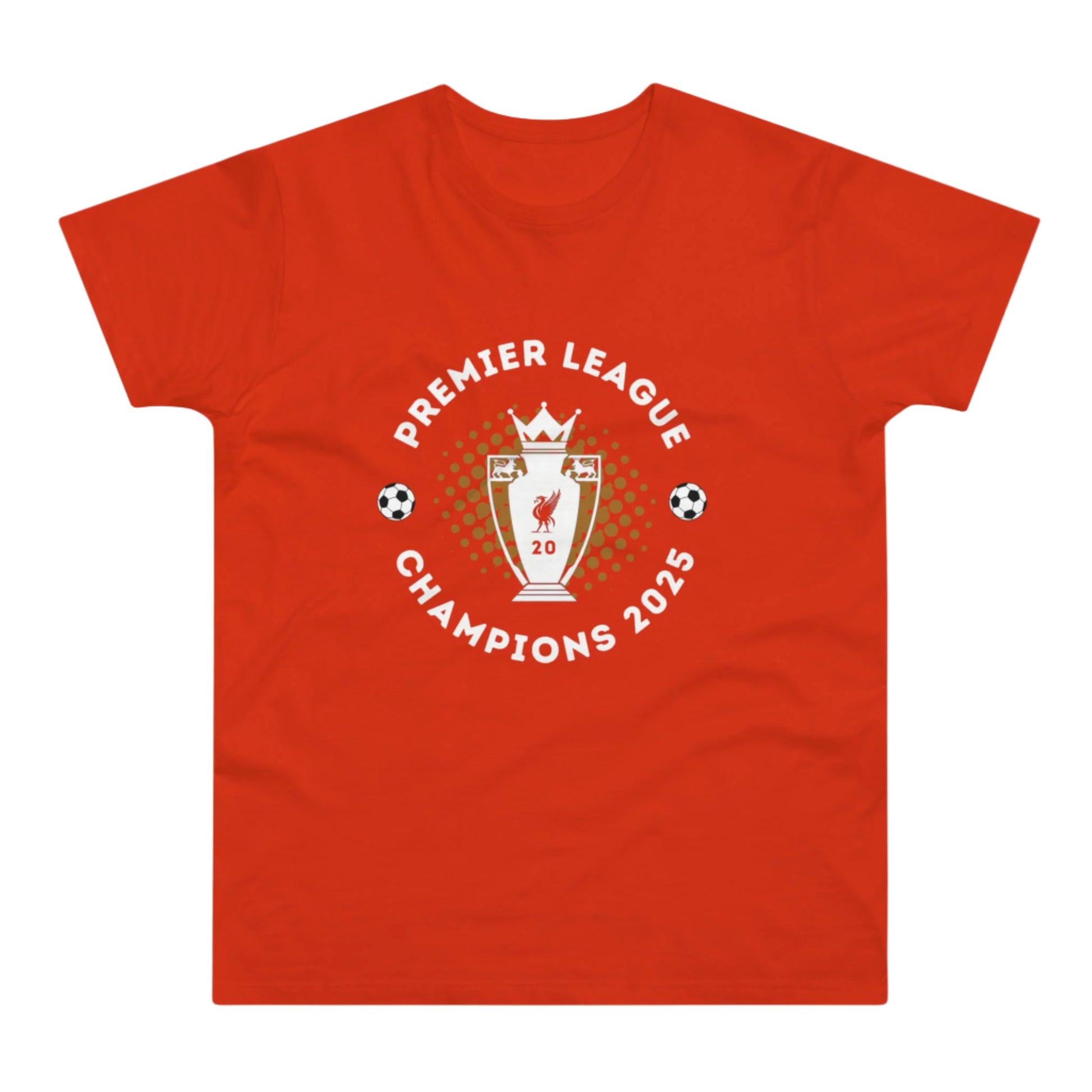 Liverpool 2025 Champions Red T-Shirt
