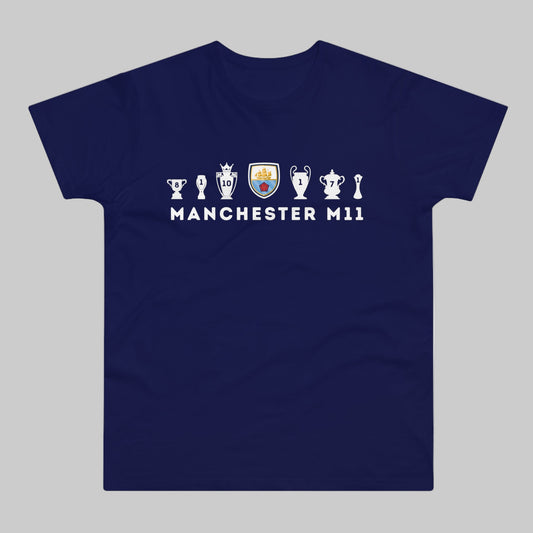 Man City Trophies - Manchester M11 - Mens T-Shirt