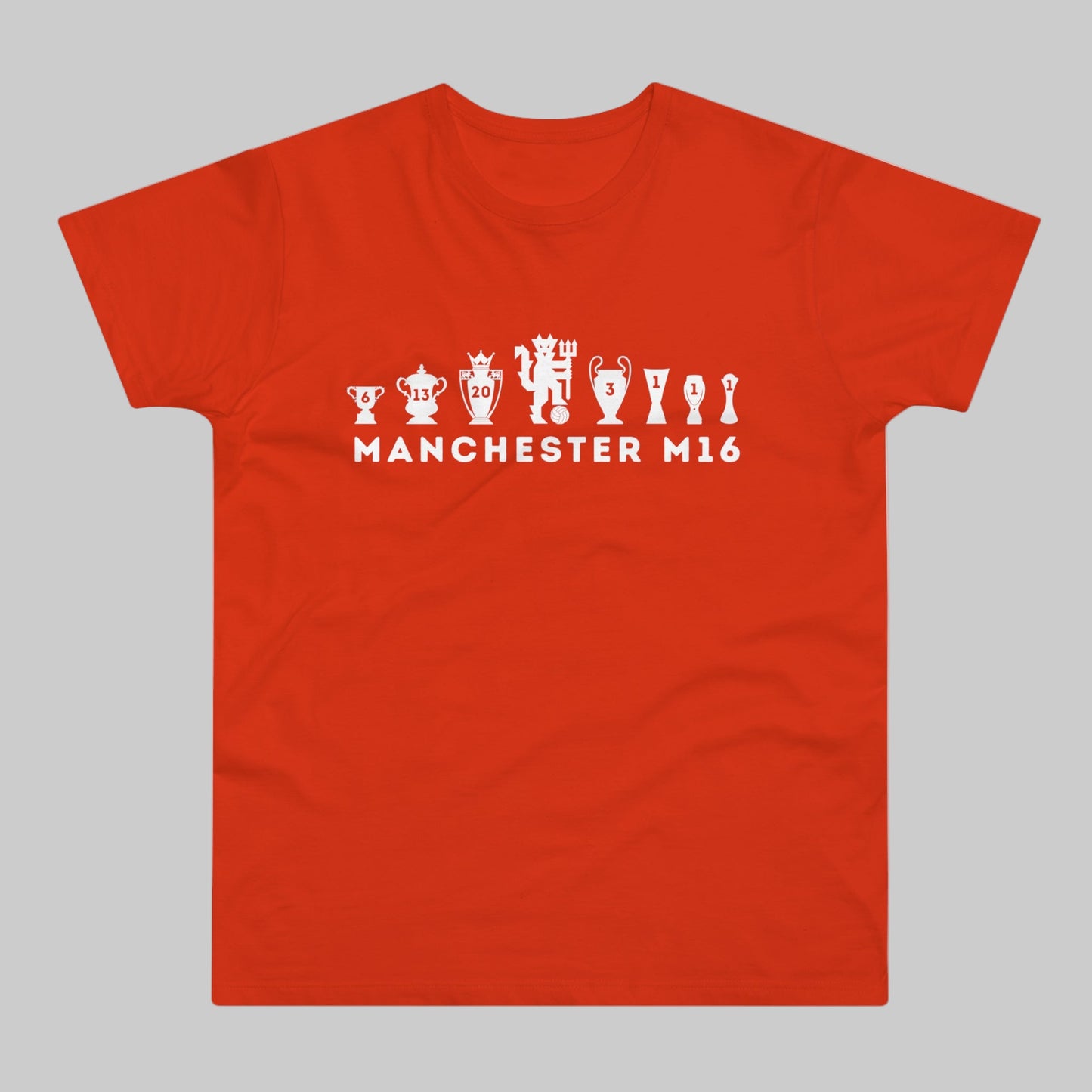 Man United Trophies - Manchester M16 - Mens T-Shirt