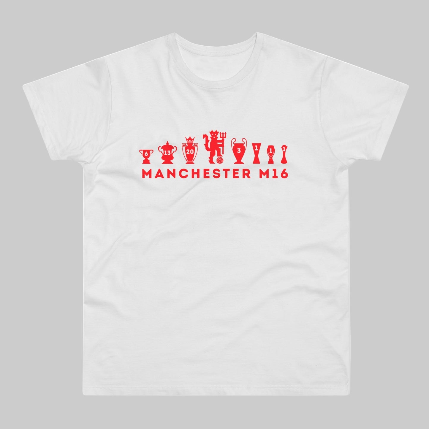 Man United Trophies - Manchester M16 - Mens T-Shirt