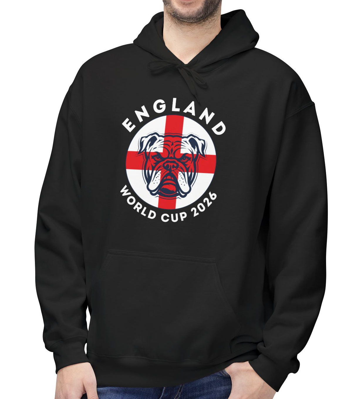 England Bulldog - World Cup 2026 - Mens Hoodie