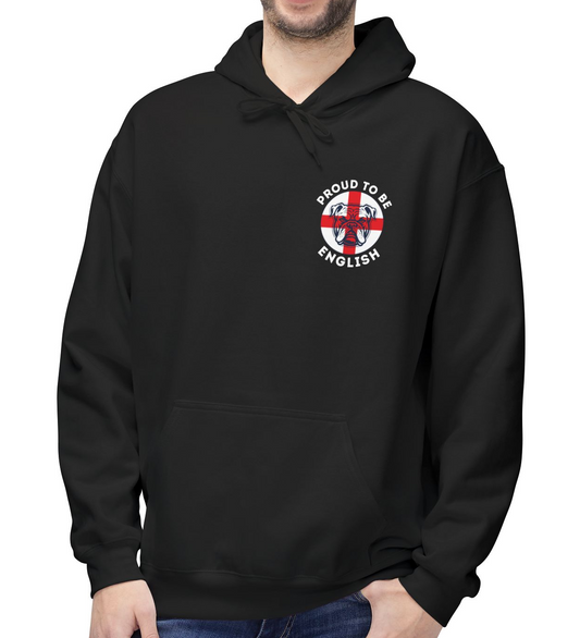 England Bulldog - Proud To Be English - Mens Hoodie