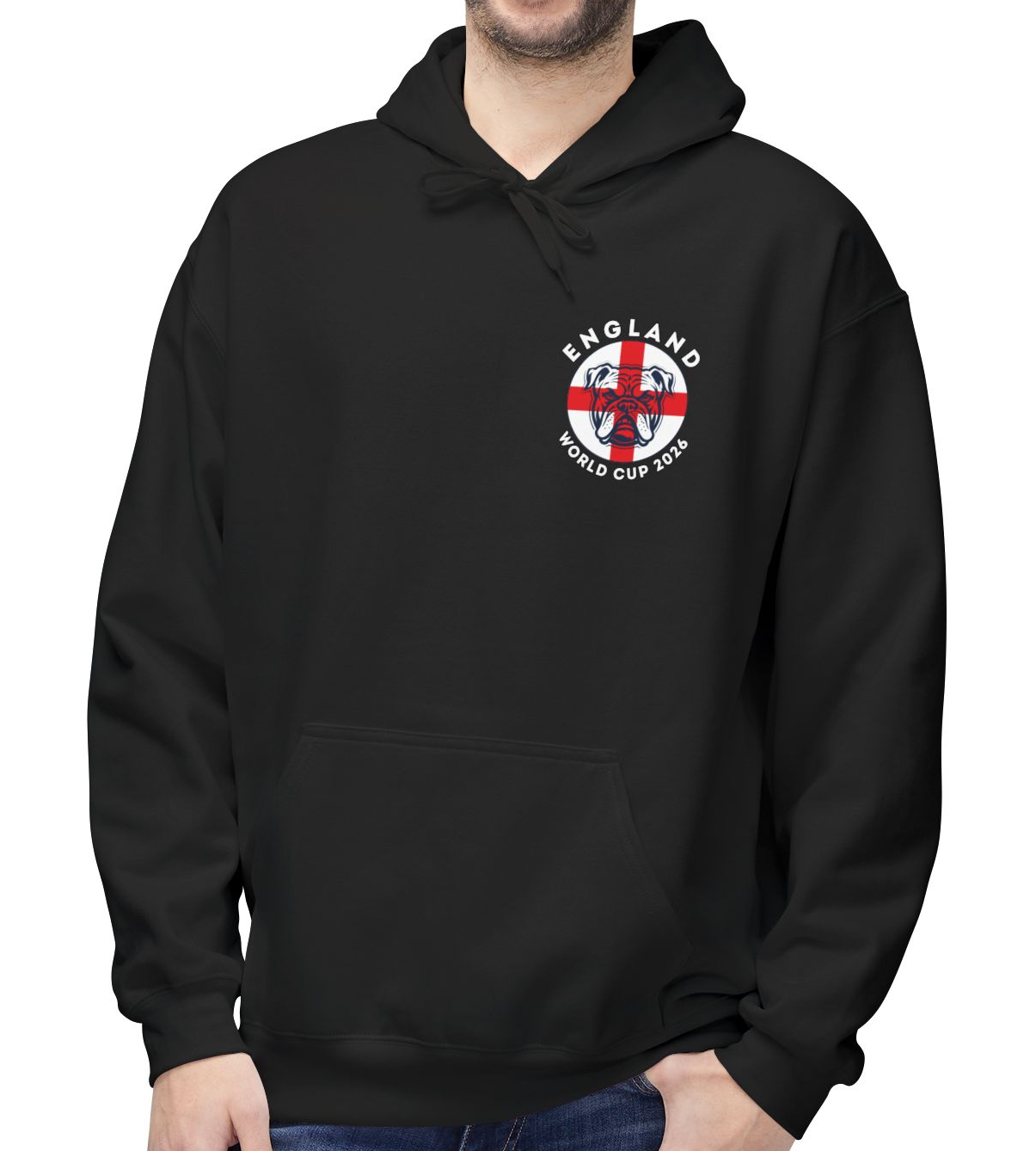 England Bulldog - World Cup 2026 - Mens Hoodie