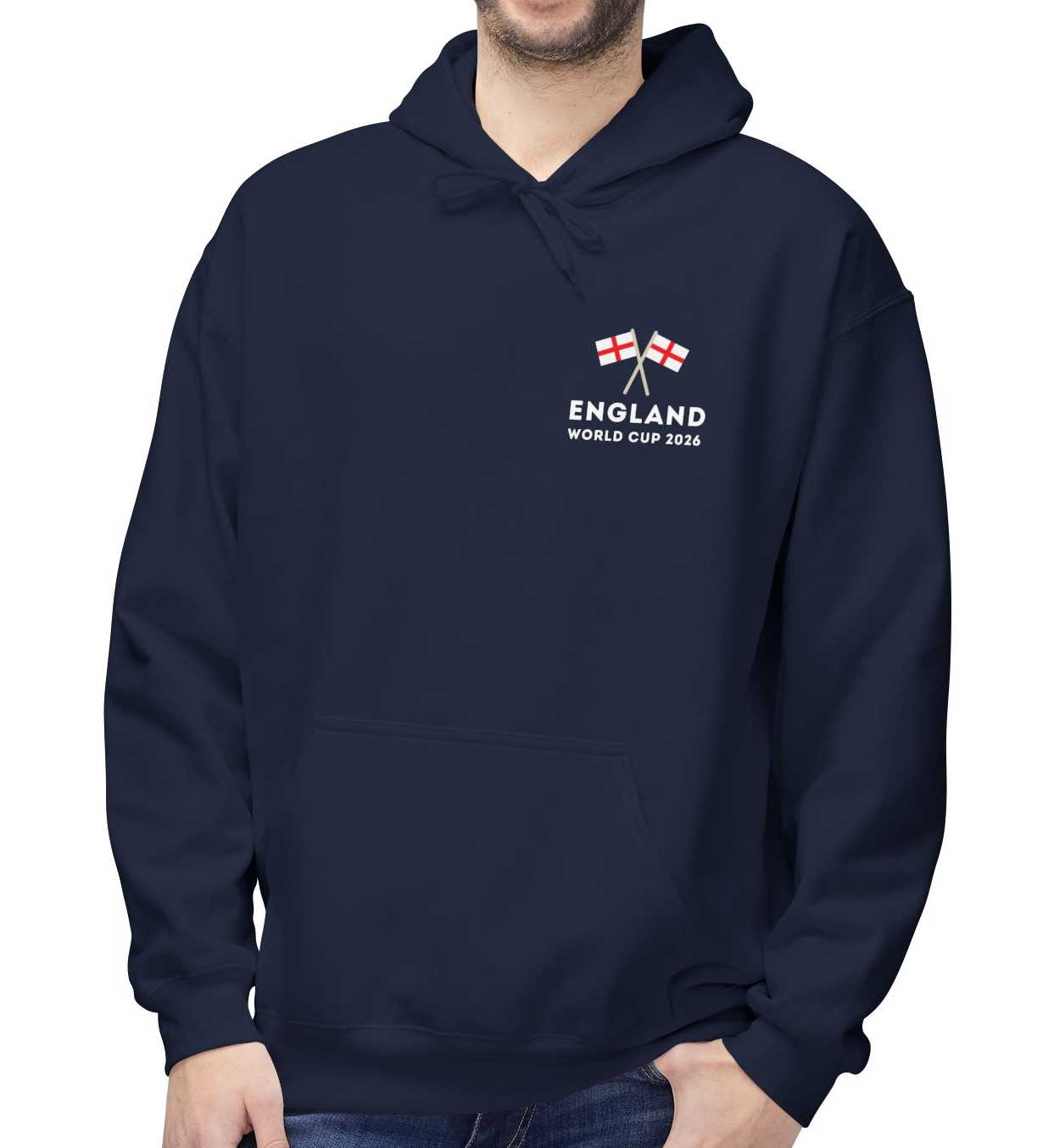 England World Cup 2026 - Mens Hoodie
