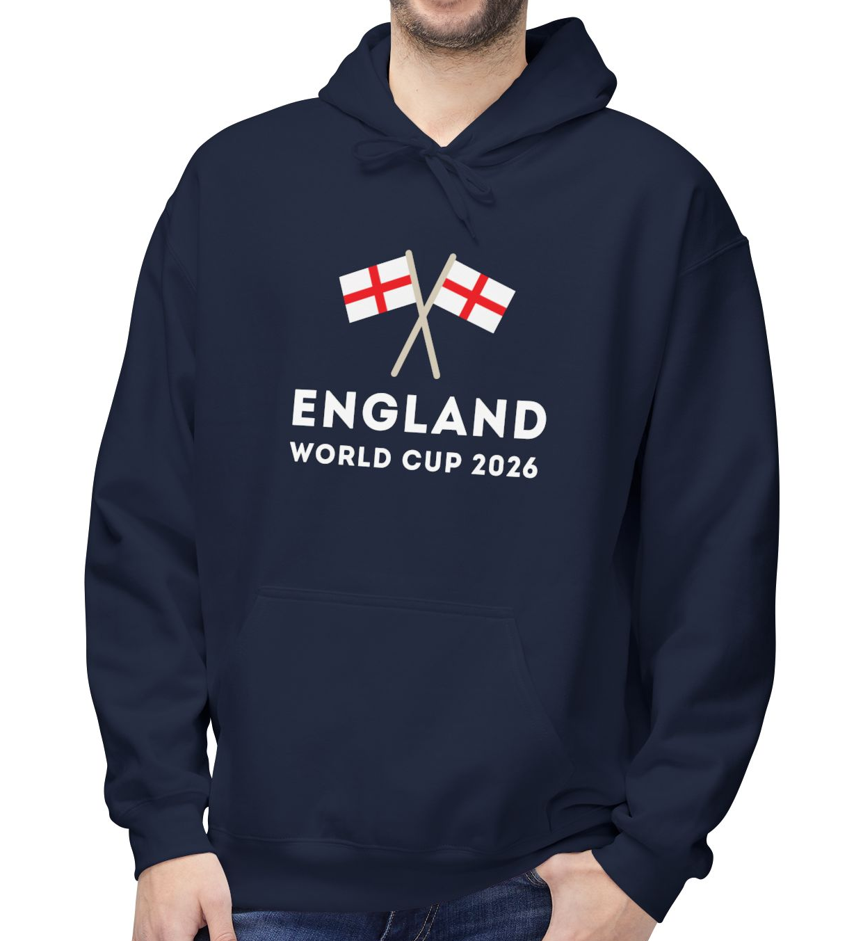 England World Cup 2026 - Mens Hoodie