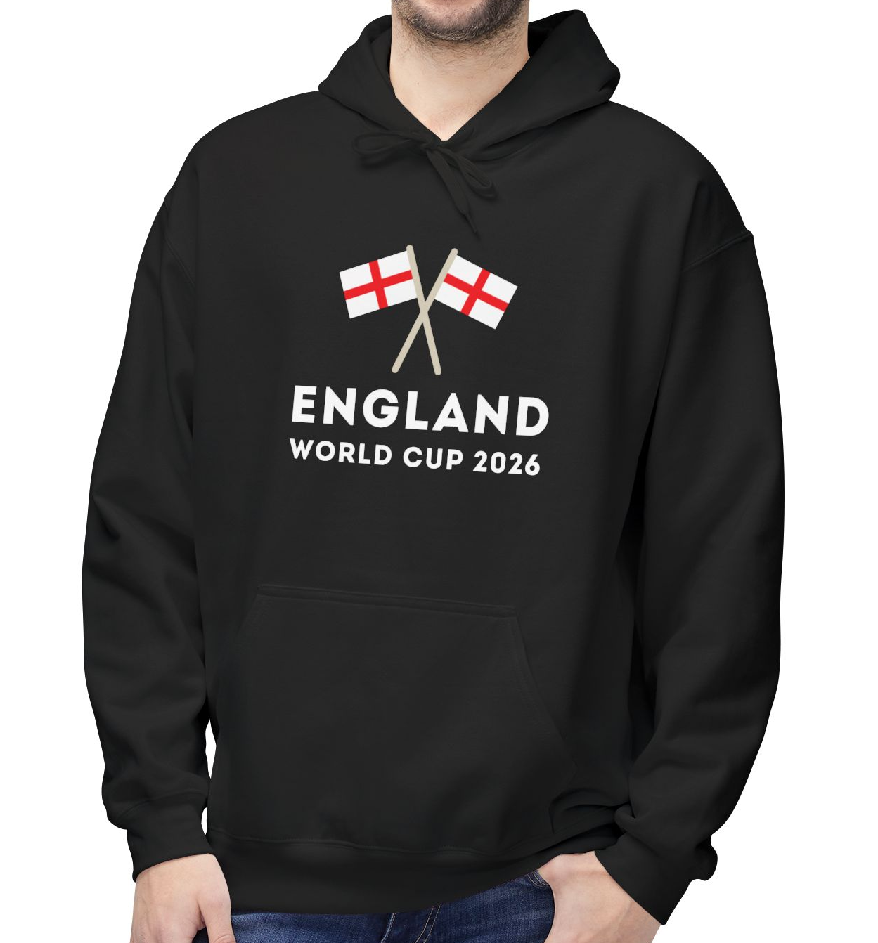England World Cup 2026 - Mens Hoodie
