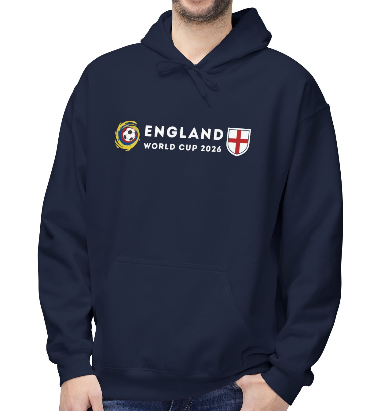 England World Cup 2026 - Mens Hoodie