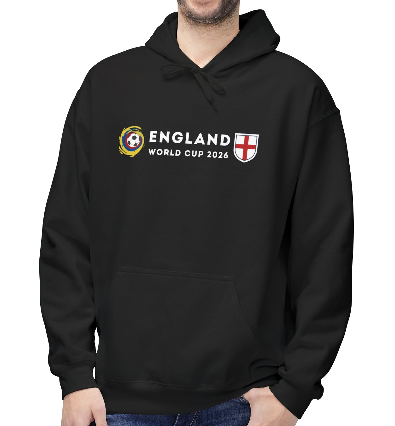 England World Cup 2026 - Mens Hoodie