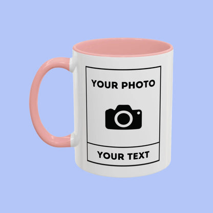 Personalised Photo Mug Template