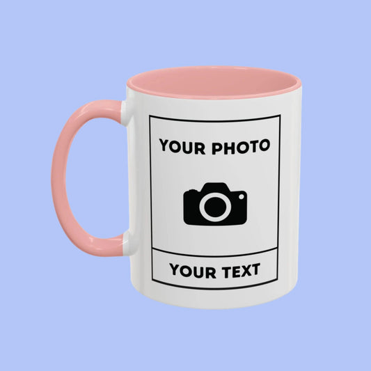 Personalised Photo Mug Template