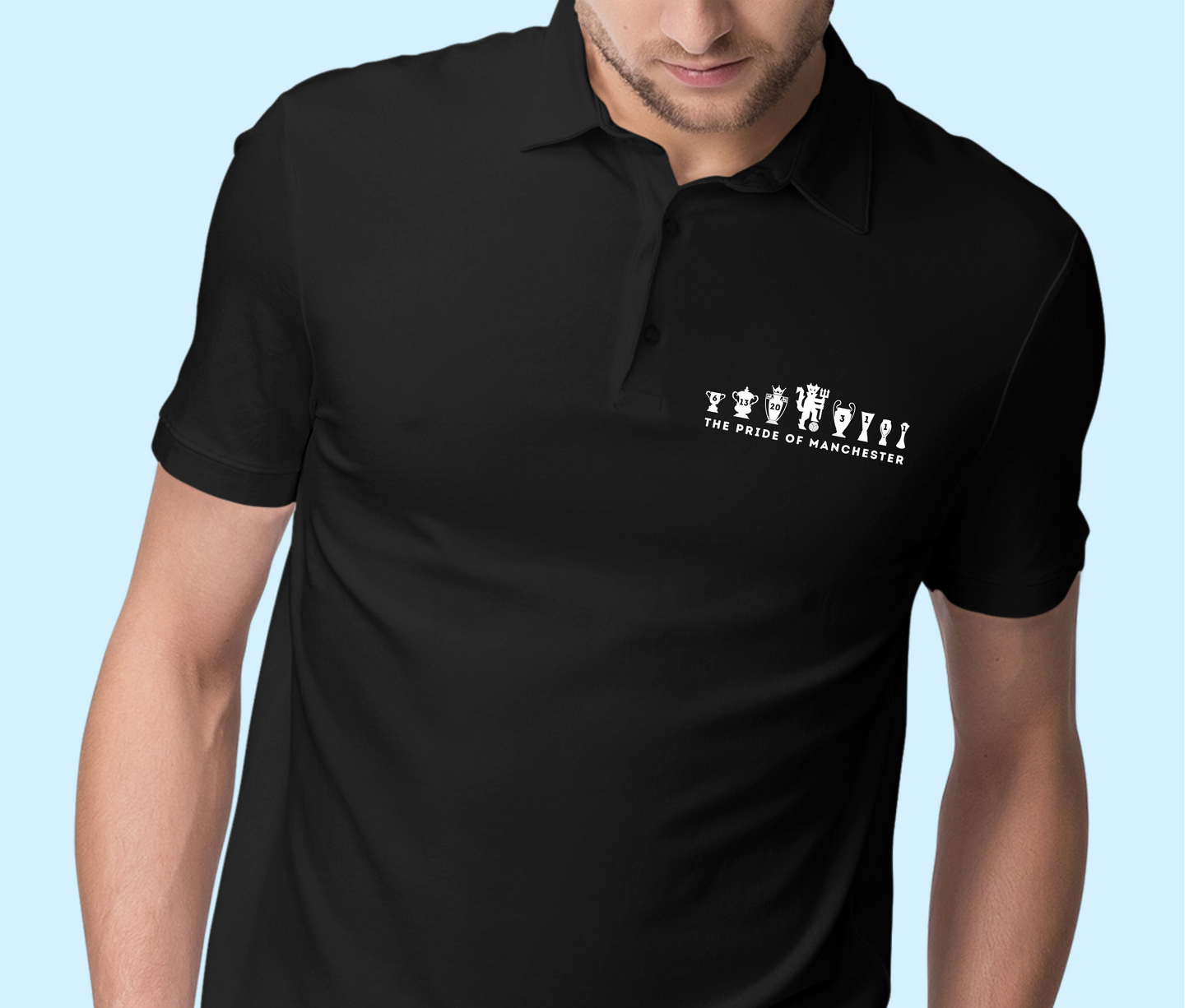 Man United - The Pride of Manchester - Polo Shirt