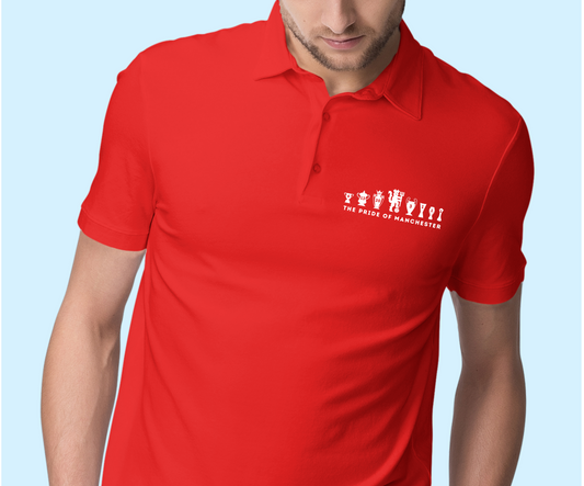 Man United - The Pride of Manchester - Polo Shirt
