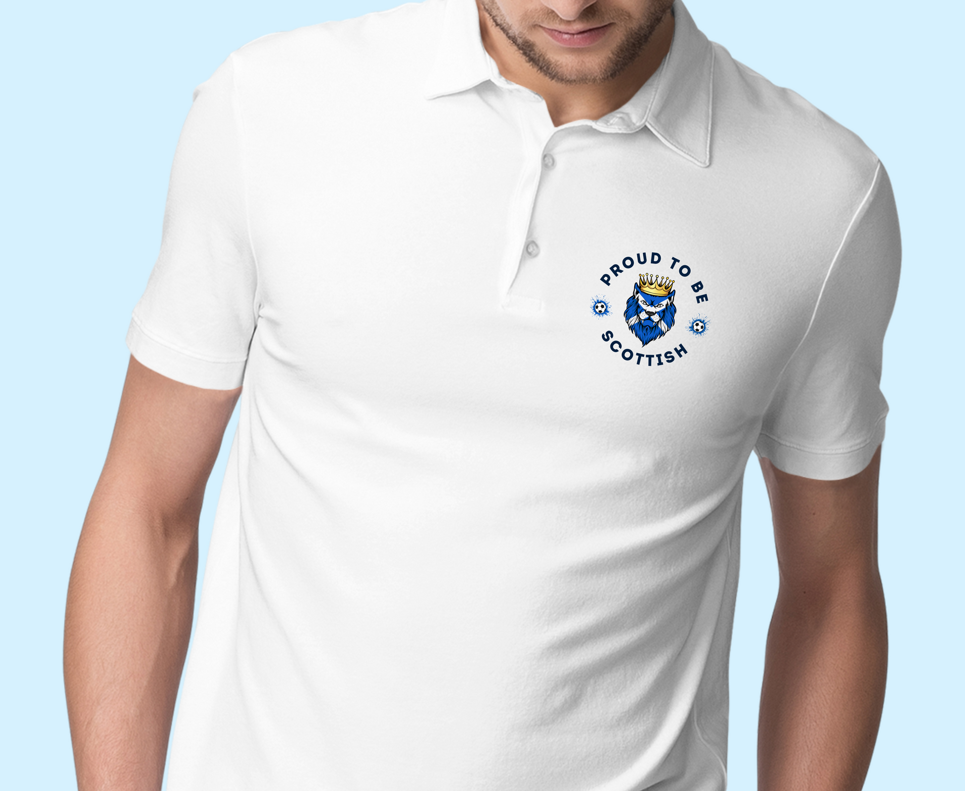 Scotland Lion Proud To Be Scottish Polo Shirt