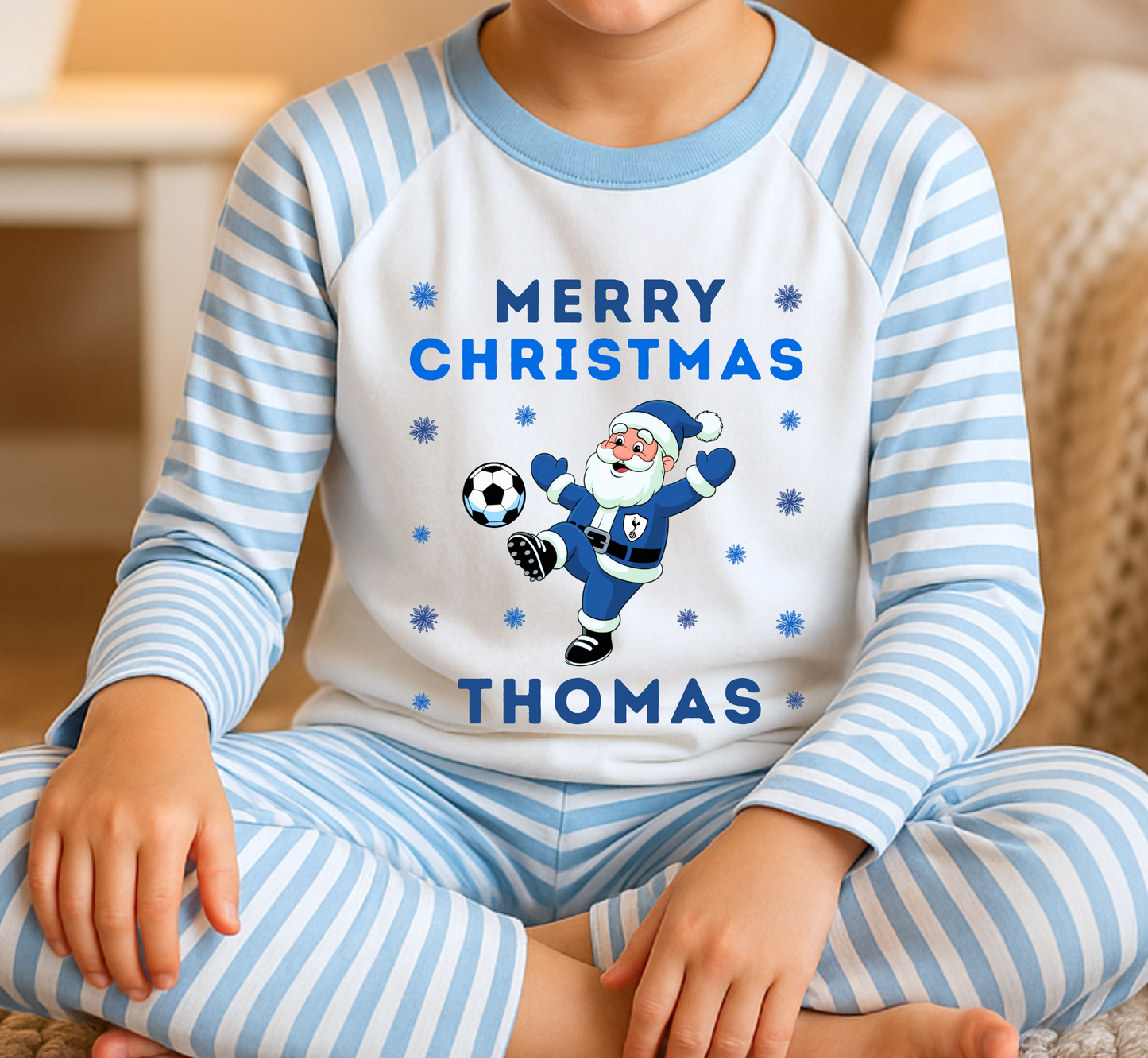 Kids Personalised Spurs Pyjamas