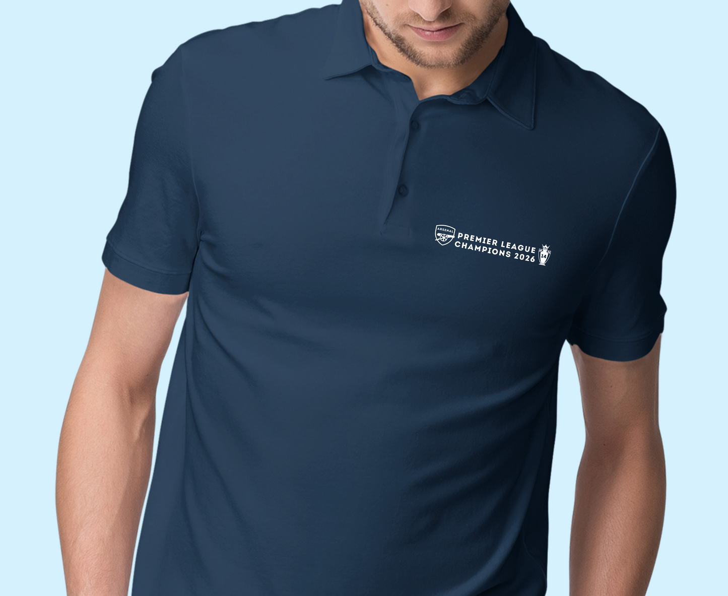 Arsenal 2026 Champions Polo Shirt