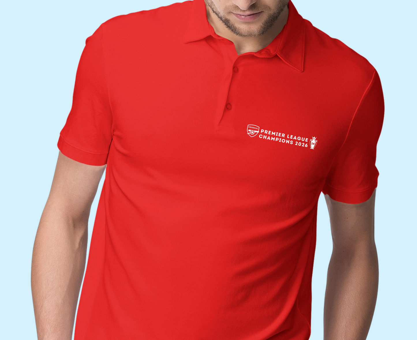 Arsenal 2026 Champions Polo Shirt