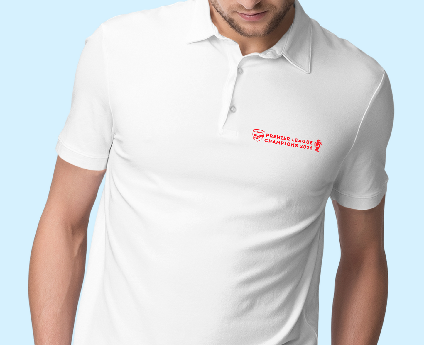 Arsenal 2026 Champions Polo Shirt