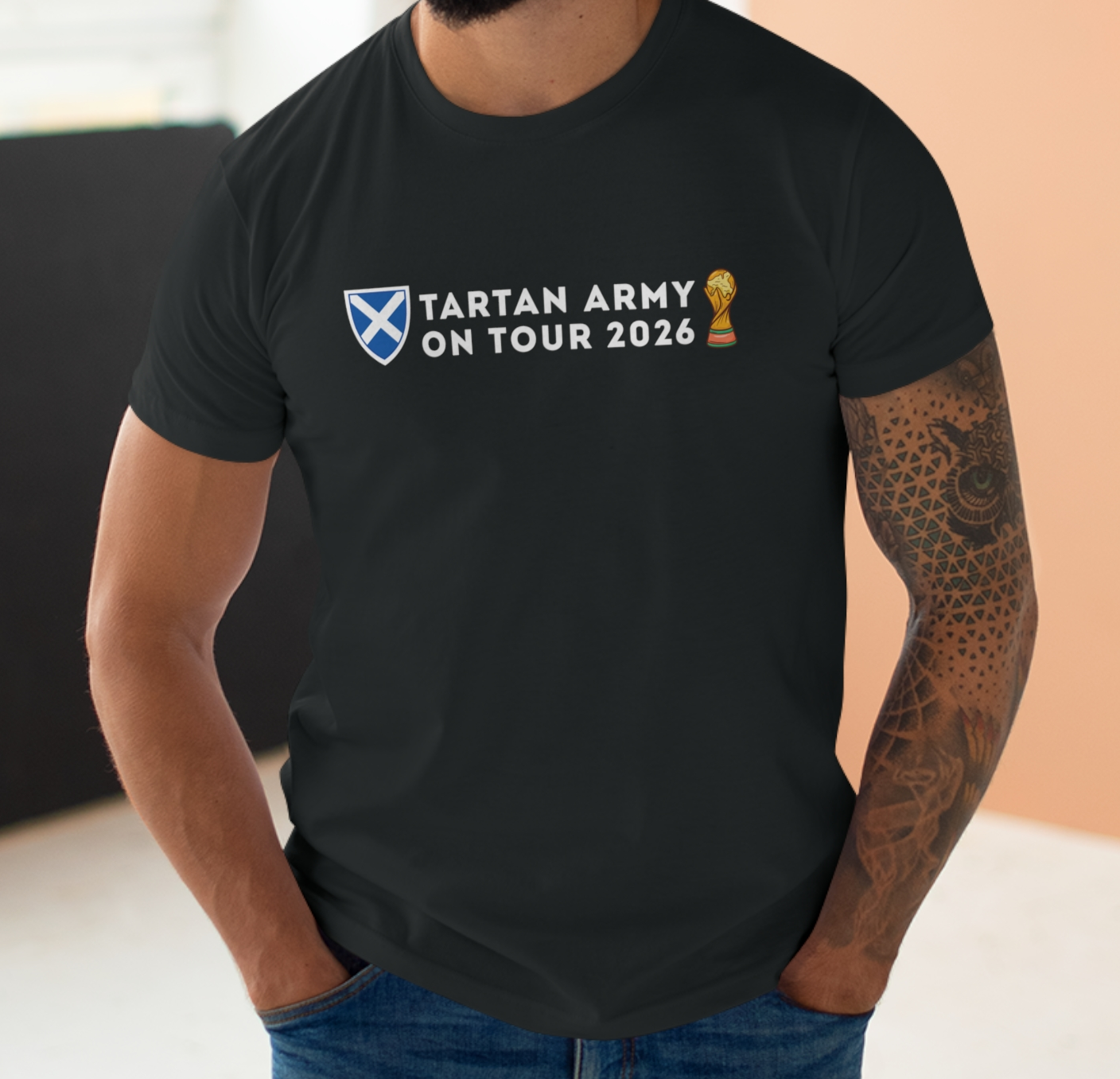 Scotland Tartan Army On Tour - World Cup 2026 T-Shirt