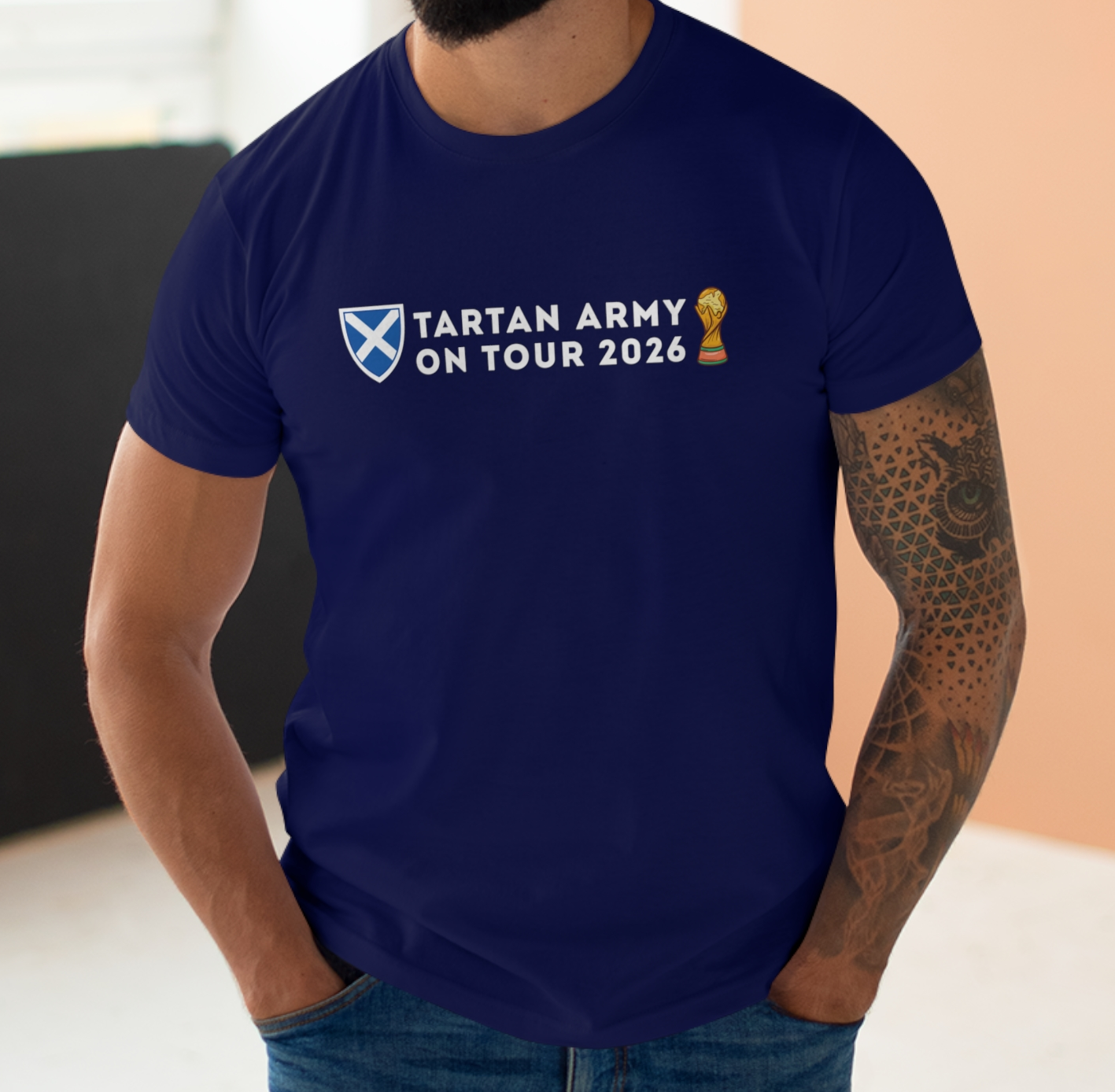 Scotland Tartan Army On Tour - World Cup 2026 T-Shirt