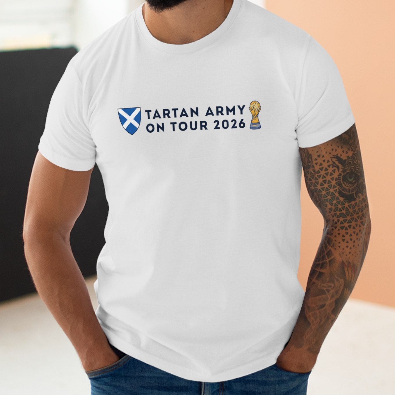 Scotland Tartan Army On Tour - World Cup 2026 T-Shirt