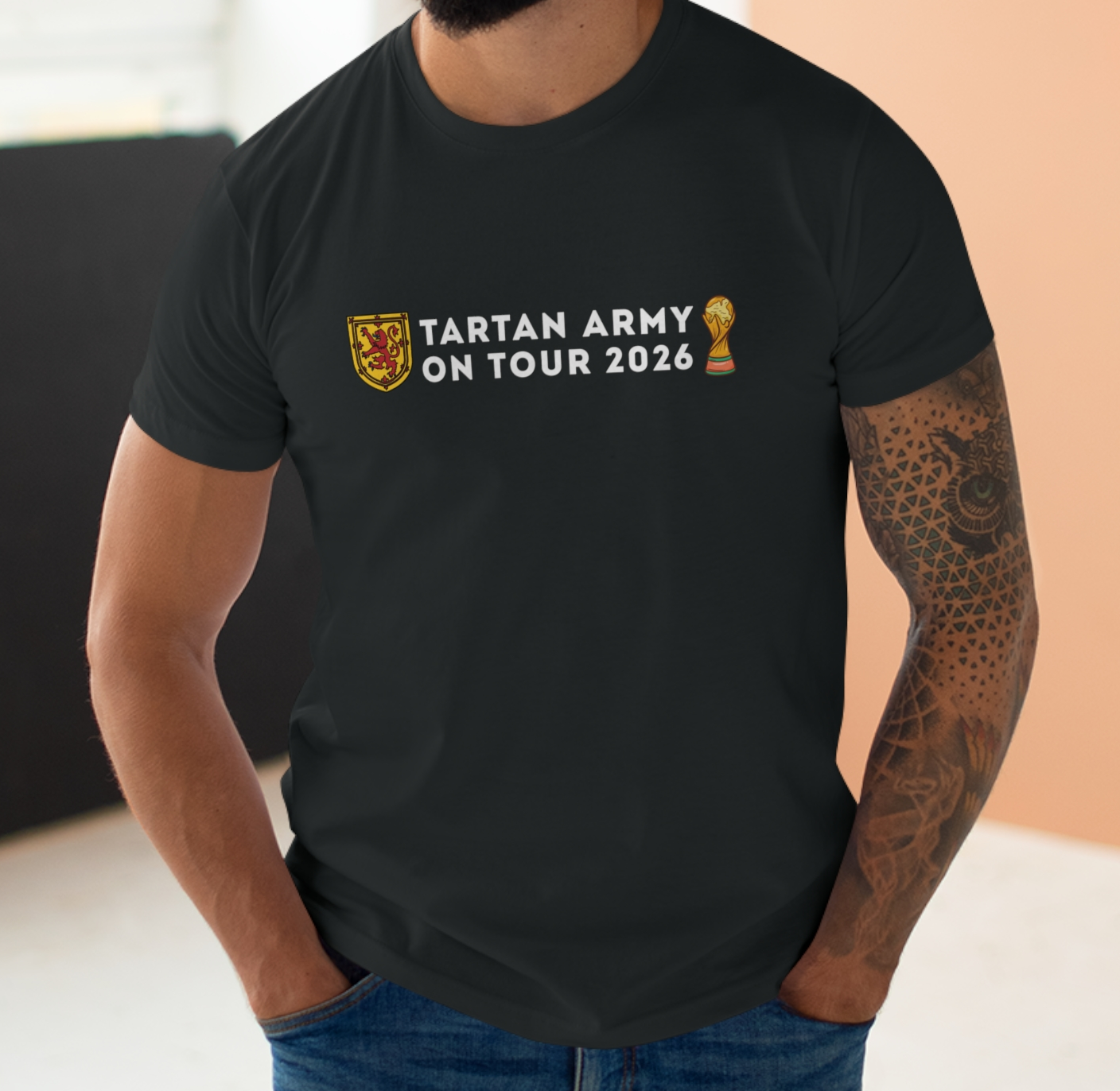 Scotland Tartan Army On Tour World Cup 2026 T-Shirt