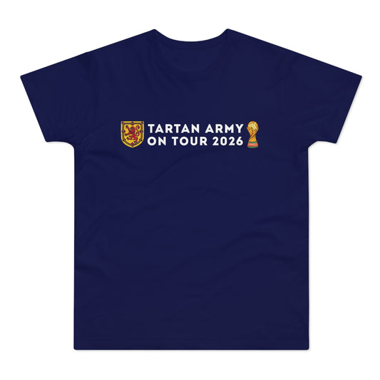 Scotland Tartan Army On Tour World Cup 2026 T-Shirt