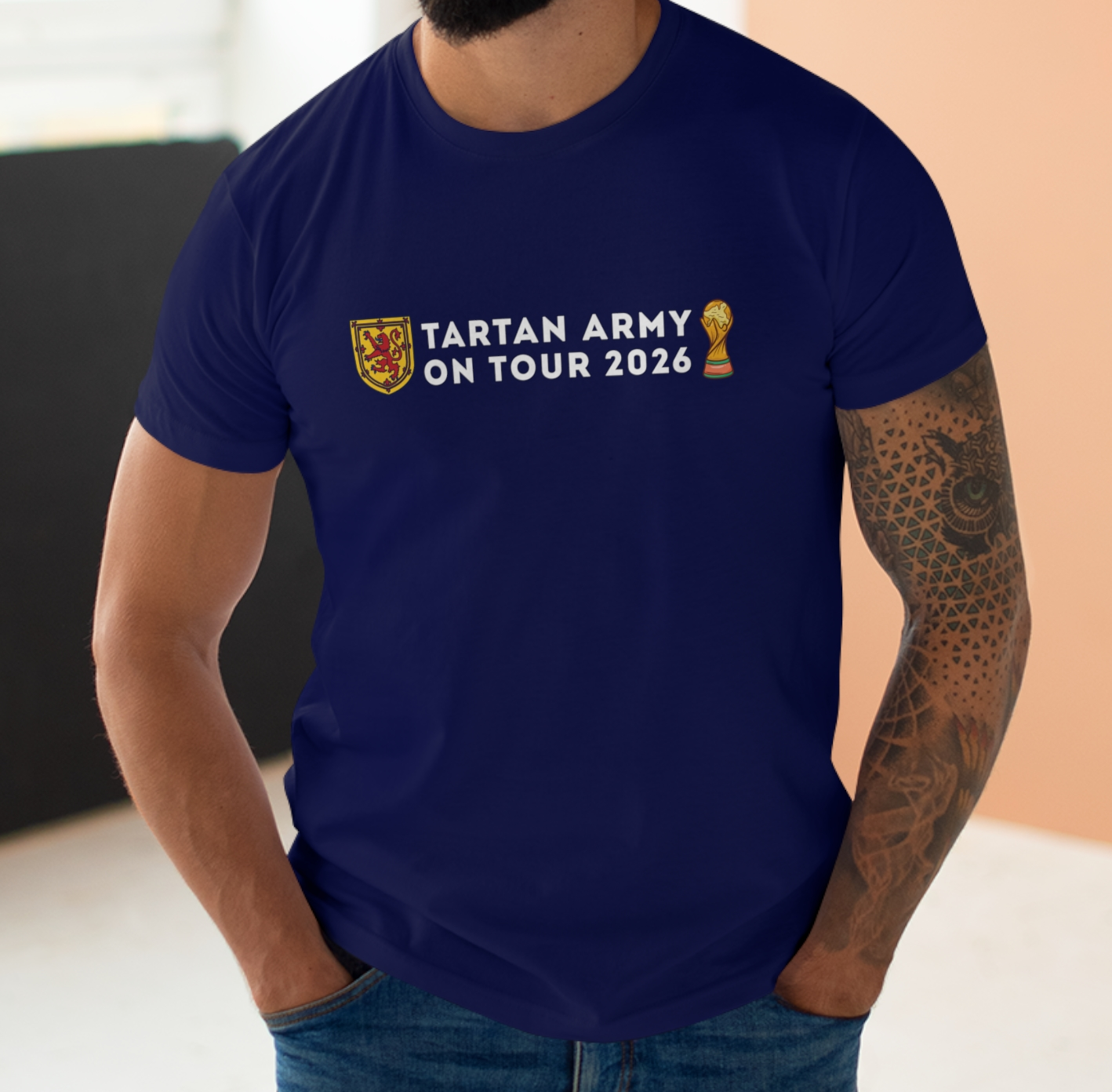 Scotland Tartan Army On Tour World Cup 2026 T-Shirt