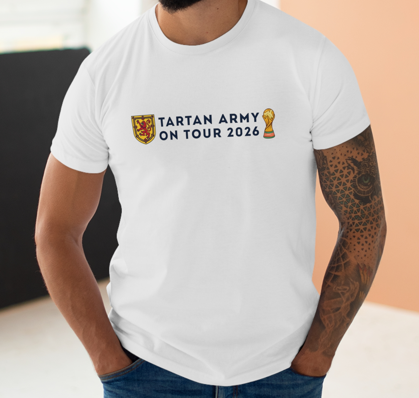 Scotland Tartan Army On Tour World Cup 2026 T-Shirt