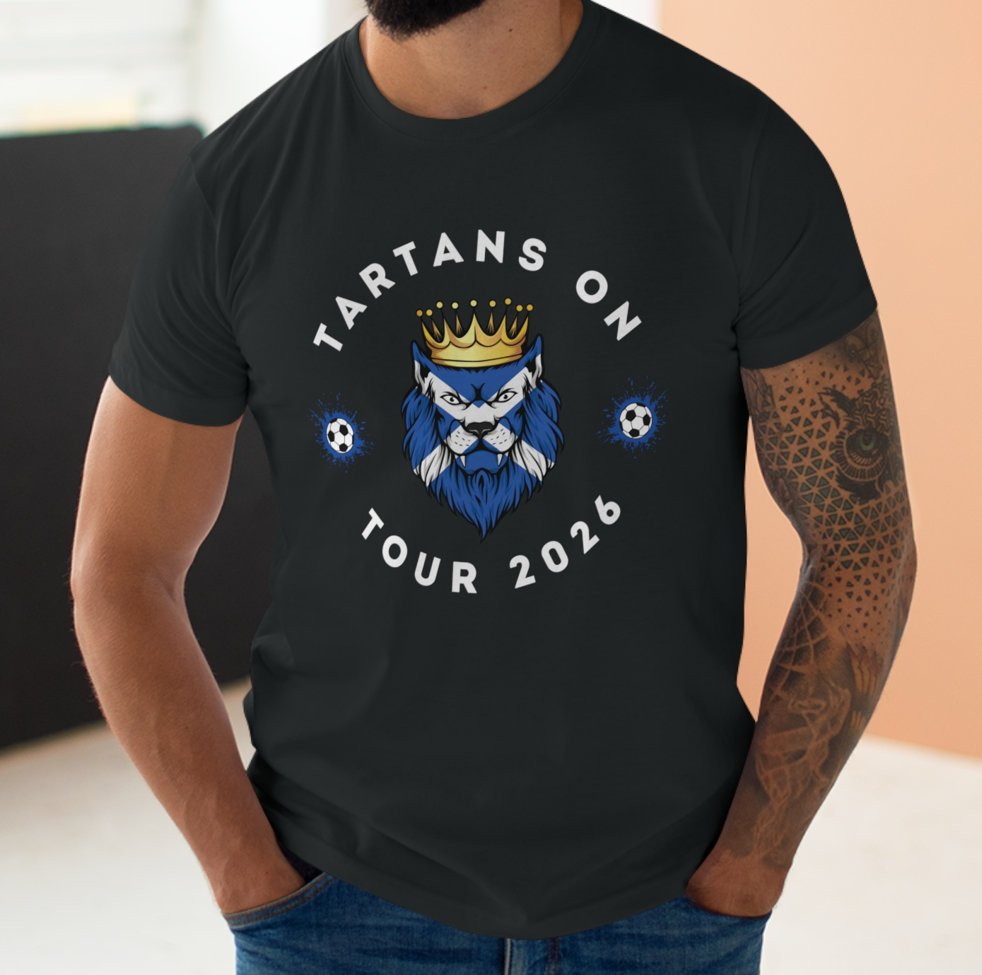 Tartans On Tour - Scotland - World Cup 2026 T-Shirt