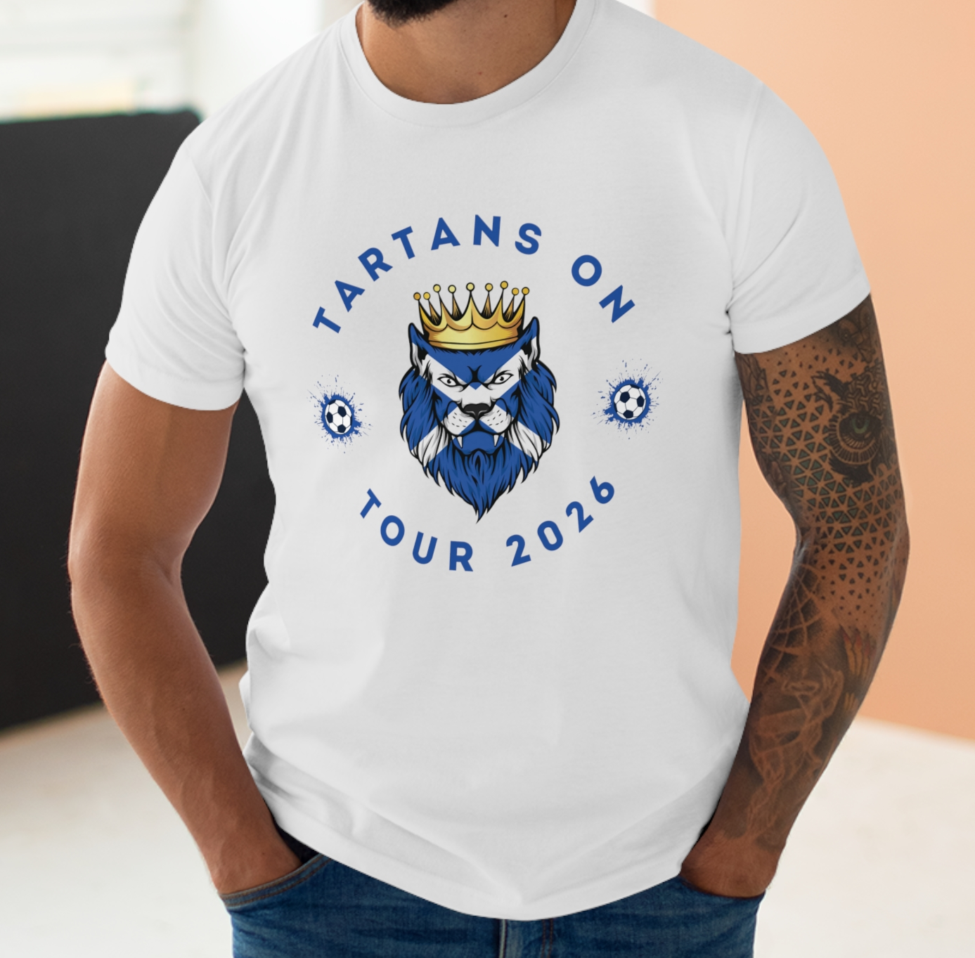 Tartans On Tour - Scotland - World Cup 2026 T-Shirt
