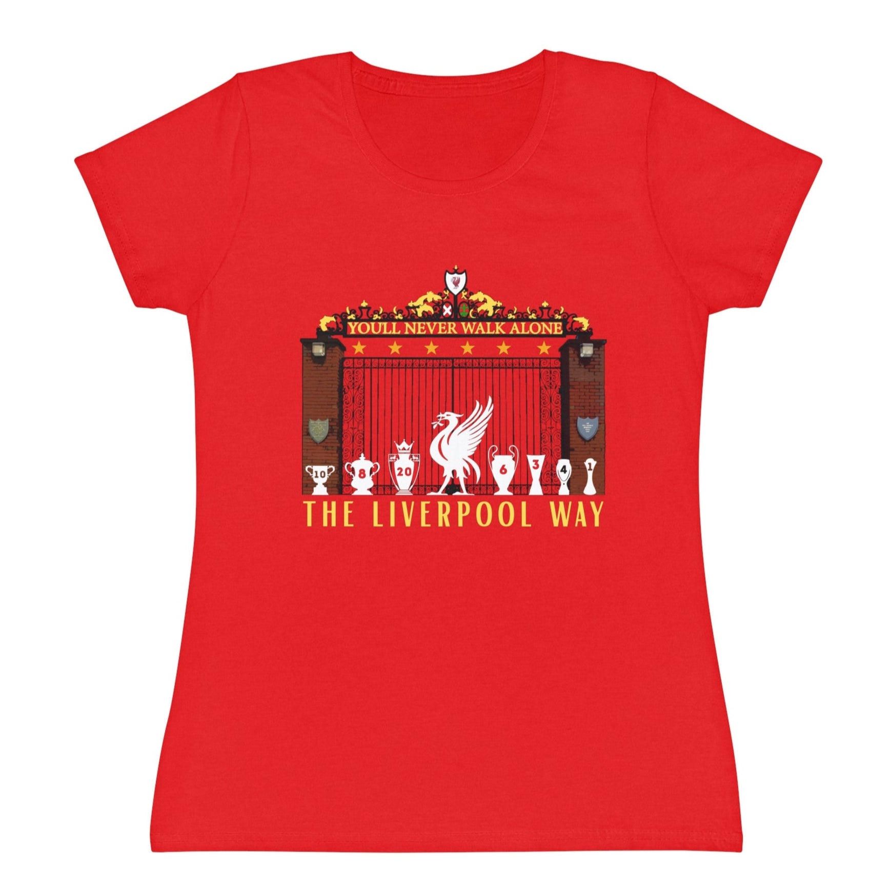 The Liverpool Way Ladies Red T-Shirt