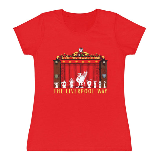 The Liverpool Way Ladies Red T-Shirt