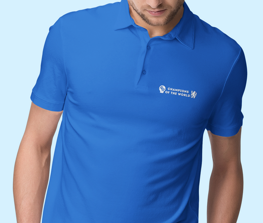 Chelsea Champions Of The World 2025 Polo Shirt